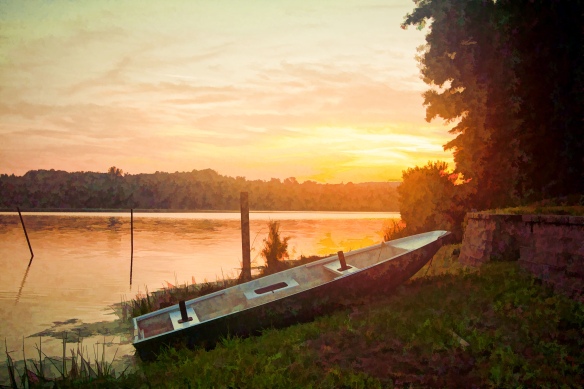 sunset lake 2
